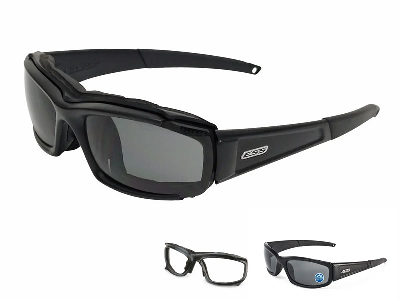 ESS イーエスエス CDI Polarized GASKET ブラック / 偏光ミラーグレイ
