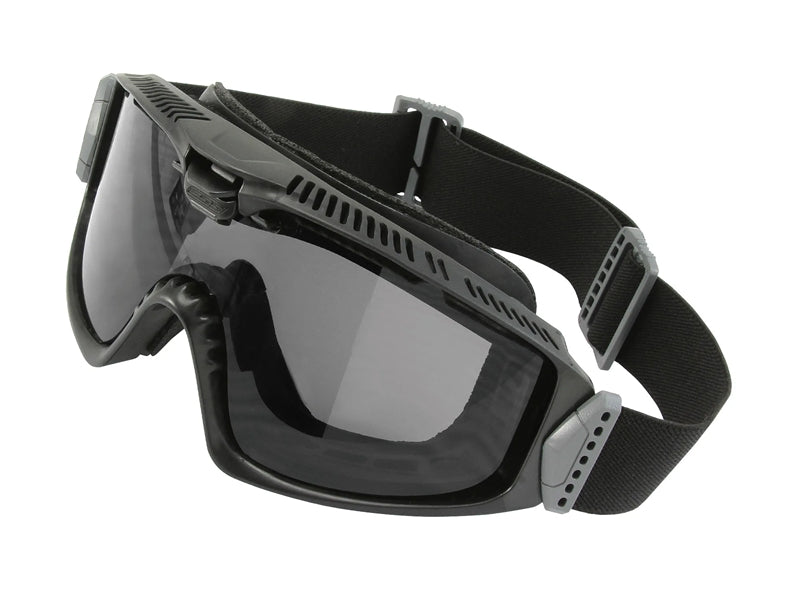 ESS イーエスエス INFLUX AVS GOGGLE ブラック / クリアースモークグレイ
