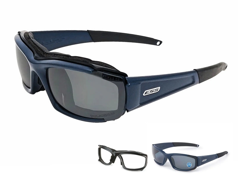 ESS イーエスエス CDI Polarized GASKET マットネイビー / 偏光ミラーグレイ