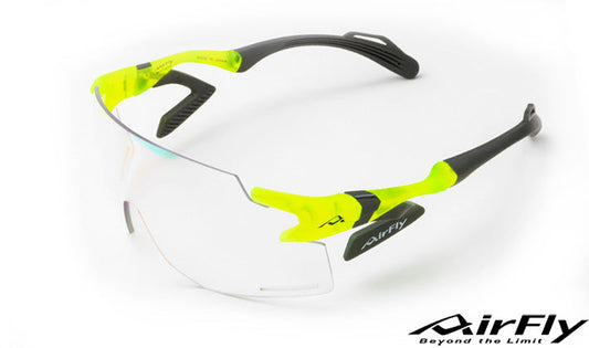 AirFly エアフライ AF-301-C31BK NEON YELLOW MATT 調光レンズ
