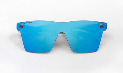 AirFly エアフライ AF-501 C-3 Clear Gray / Blue Mirror Lens