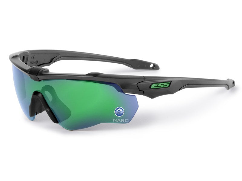 ESS Crossblade NARO Carbon Gray / 偏光ミラーグリーン