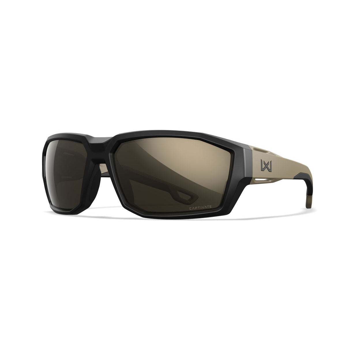 WILEY X ワイリーエックス WX ALPINE CAPTIVATE PL Tungsten Mirror [Black & Tan]