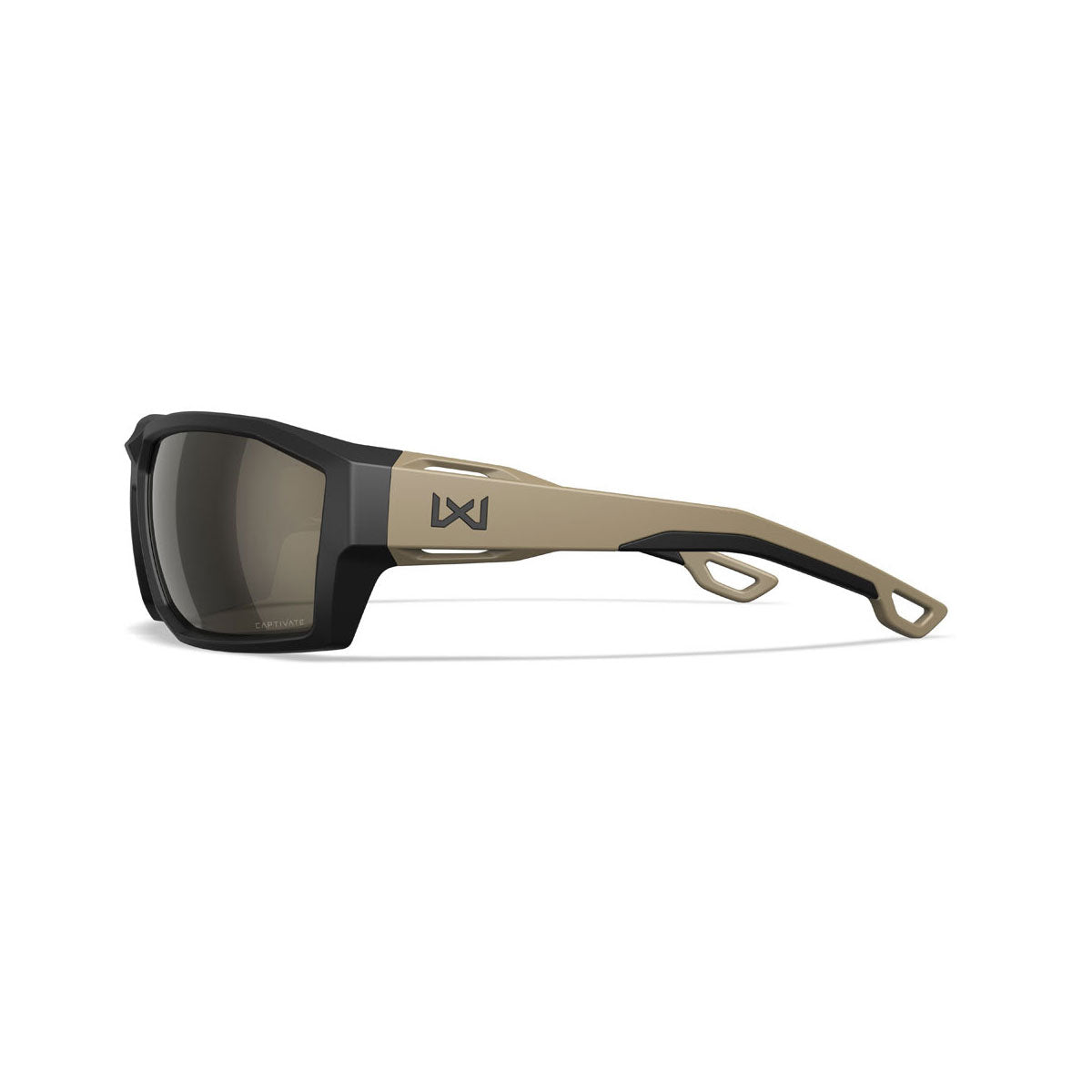 WILEY X ワイリーエックス WX ALPINE CAPTIVATE PL Tungsten Mirror [Black & Tan]